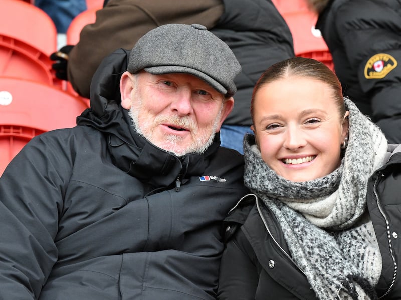 Doncaster Rovers were cheered on to a derby day victory in front of a bumper crowd.