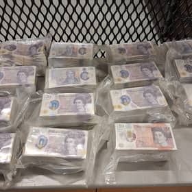 £200,000 in cash was seized.