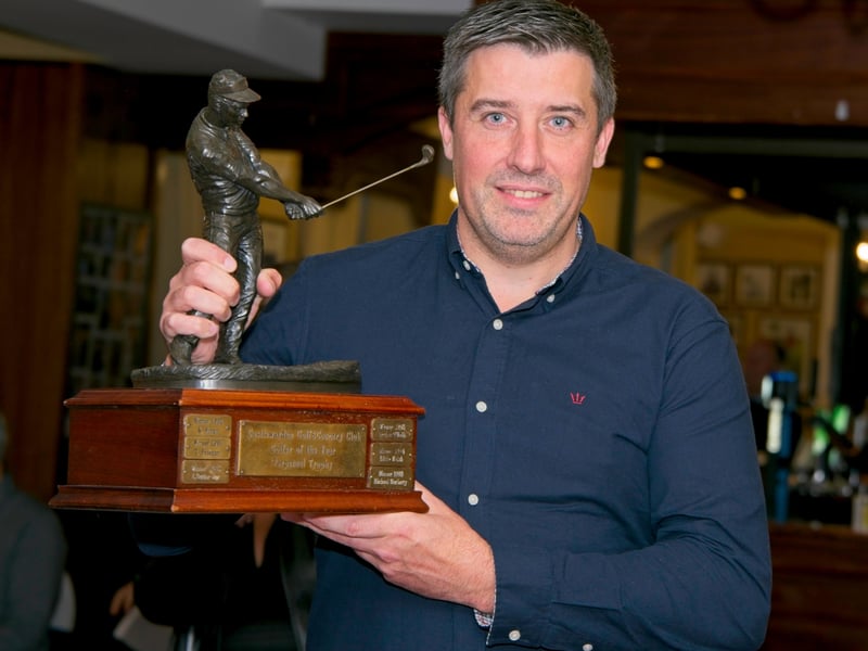 Castlewarden Golf Club Golfer of the Year Award winner, Mark Stakelum