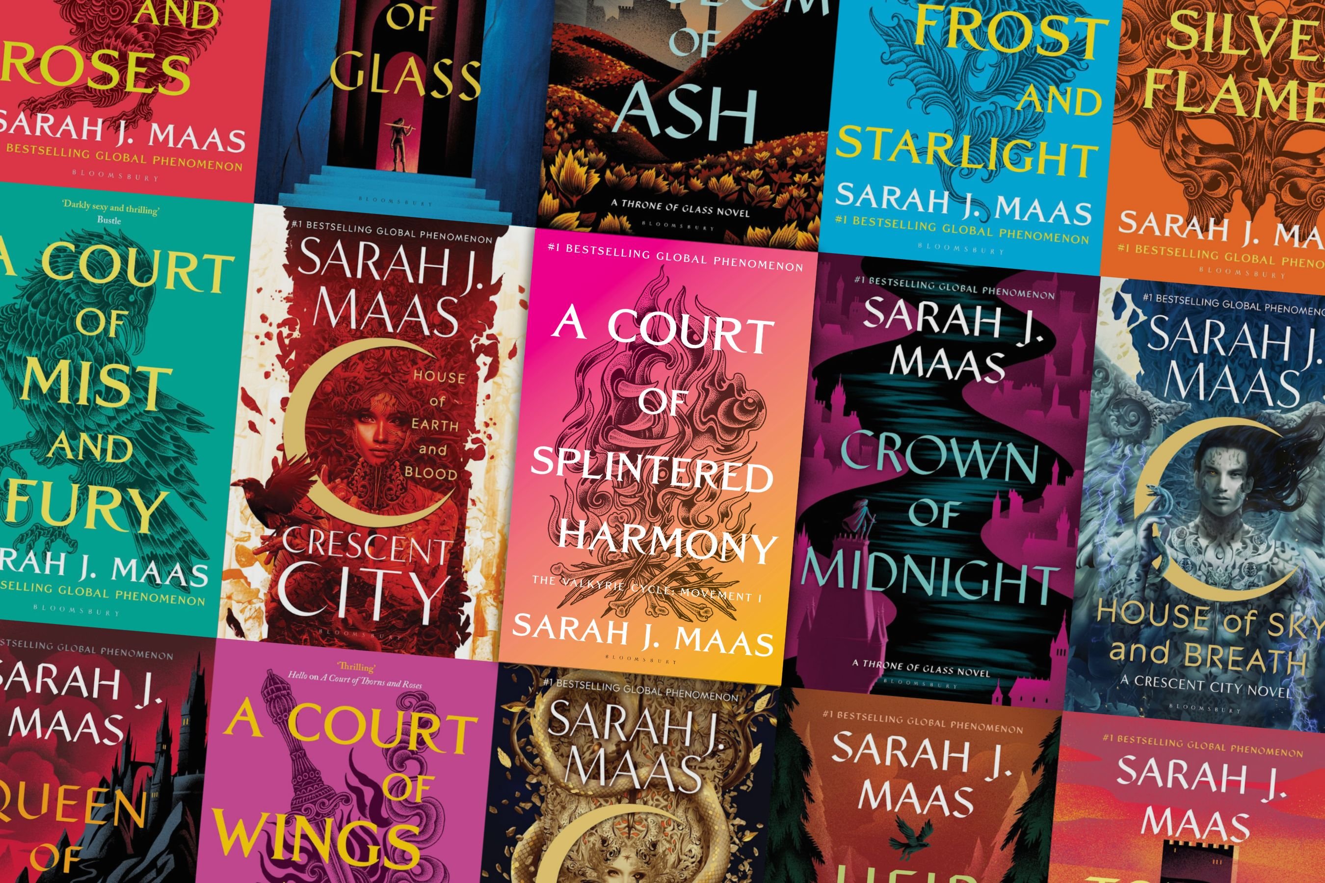 All 18 Sarah J Maas books ranked from best to worst - including ACOTAR 6