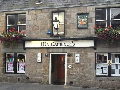 A former coaching inn, Ma Cameron's is one of the oldest bars in Aberdeen, and of course being a former coaching inn, it's also one of the city's most haunted locations. Though the shadowy figure (supposedly a man in Georgian dress) that haunts the place is rarely seen there is said to be a lot of poltergeist activity with wall knockings, things being moved and beer pumps being turned on when no one is in the room.