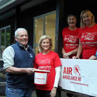 Walkers turn out in force for fun-filled Gortin Glen charity trek