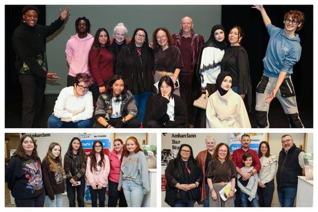 Aye Mi, presented by Youth Work Ireland in the Dunamaise Arts Centre during Voices of Laois.
