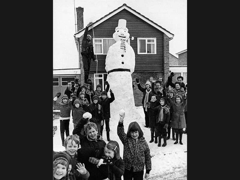Neighbours on Fair View Drive braved the biting chill of late January to engineer a 14-foot frosty titan, using aluminium scaffolding, garden spades, and boundless community spirit in a bid for the Guinness record books. Did you or your family pitch in with a shovel on Fair View Drive that freezing weekend? What are your clearest memories of the heavy snow drifts cutting off Bayston Hill back in early 1979?