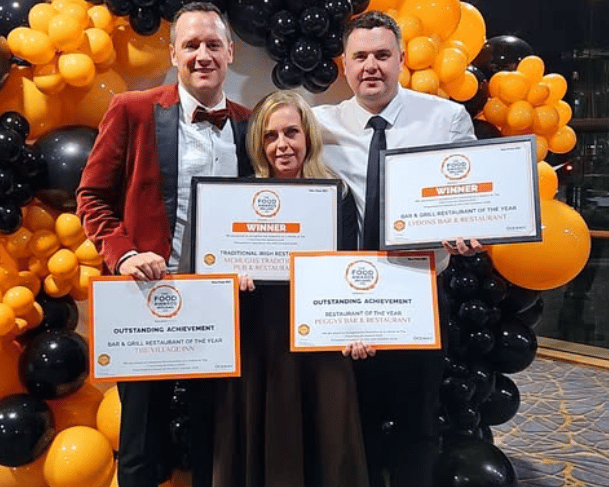Leonard Catering's owned restaurants ran home with four awards