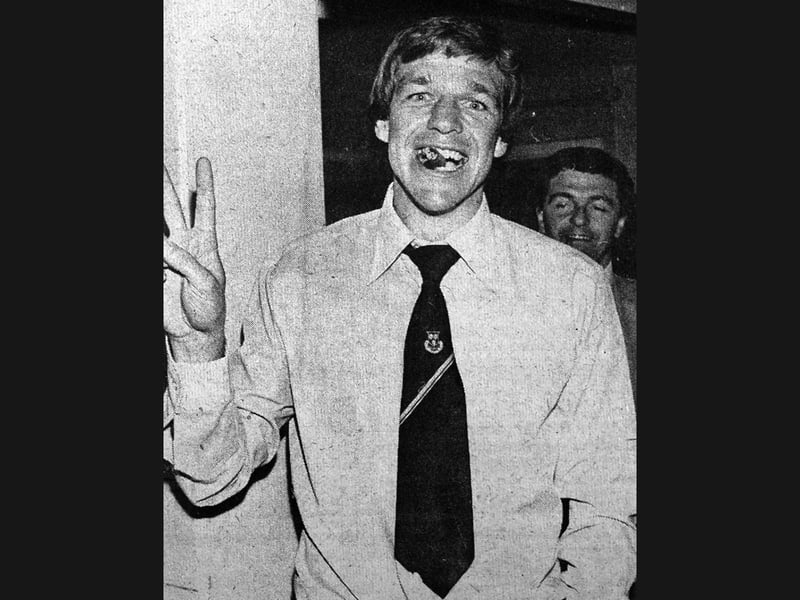 A beaming Graham Turner flashes a V-for-victory sign and clenches an unlit celebration cigar between his teeth at Gay Meadow on May 17, 1979, having just guided Shrewsbury Town into the Second Division for the very first time with an emphatic four-one triumph over Exeter City. What rank does Graham Turner hold among your all-time greatest Shrewsbury Town managers? Do you remember the sheer disbelief and excitement in the town when Shrewsbury finally reached the second tier of English football?