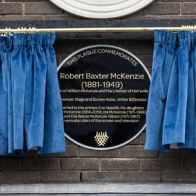 A plaque was unveiled recently to celebrate the remarkable story of local actor Robert Baxter McKenzie and his family's contribution to early Hollywood cinema.

 