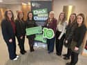 Lord Mayor of ABC Borough, Cllr Mary O’Dowd is pictured with Paula O’Neill, Environmental Health Manager at ABC Council and members of the Food
Safety team at ABC Council.