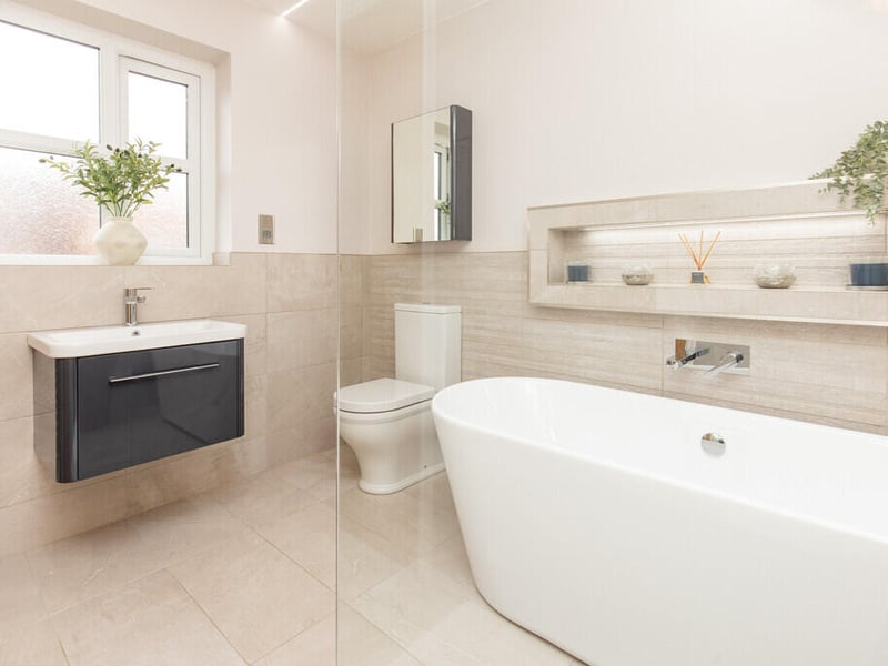 The bathroom