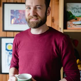 Ballycastle author illustrator Paddy Donnelly