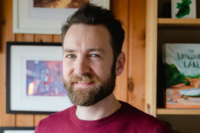 Ballycastle author illustrator Paddy Donnelly