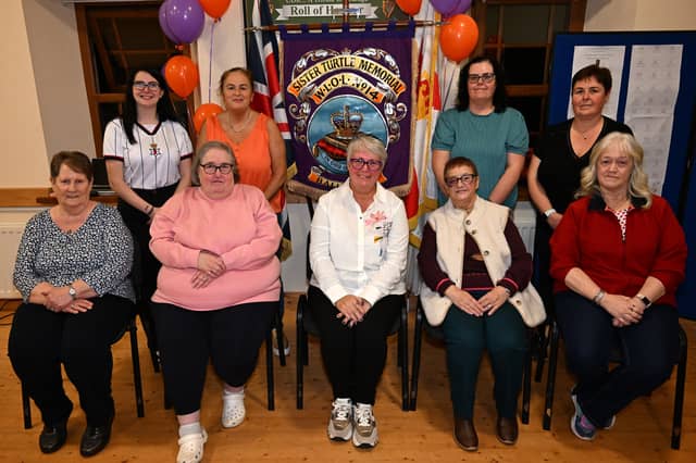 Some of the sisters of the Sister Turtle Memorial W.L.O.L. No14 seen at their 110 year celebration evening.GB4518D26