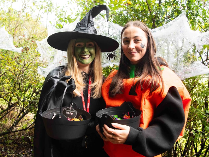 Spooky goings on at Ballycraigy Primary School.