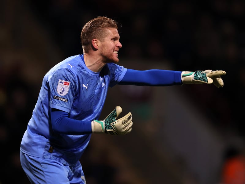Despite his summer signing, Burnley left Amos out of their 25-man EFL squad.