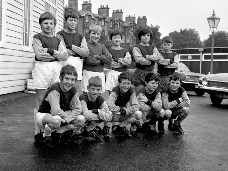 The Sciennes Primary School football team pictured in September, 1970.