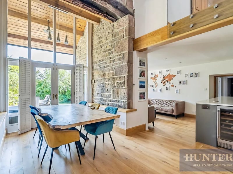 The heart of the property is the spectacular open-plan living, dining and kitchen space, designed perfectly for modern family life and entertaining.