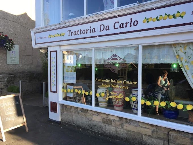 Da Carlo in Boston Spa has 4.8★ from 266 reviews. One TripAdvisor reviewer said: "The best Italian I have ever had outside of Italy! Super fresh seafood, beautiful wine and lovely staff. We went two nights in a row, the second night they were fully booked but accommodated us outside, we will be back if we visit again!"
