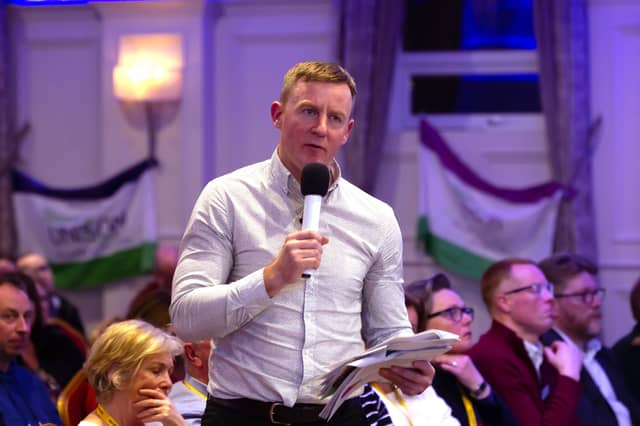 Justin McNulty MLA attended the SOS Daisy Hill Hospital Rally