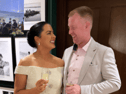 Lisa Marie Leonard and husband Niall Mullins were serenaded by the Westlife star