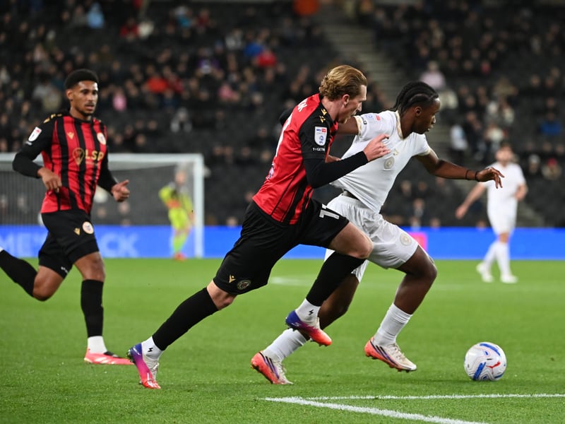 Industrious in the first-half but nothing quite worked. Withdrawn at the break
