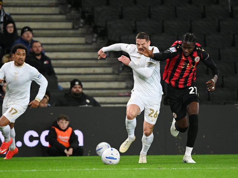 Helped change the complexion of the game in the second-half with a really lively showing, and an assist for his work