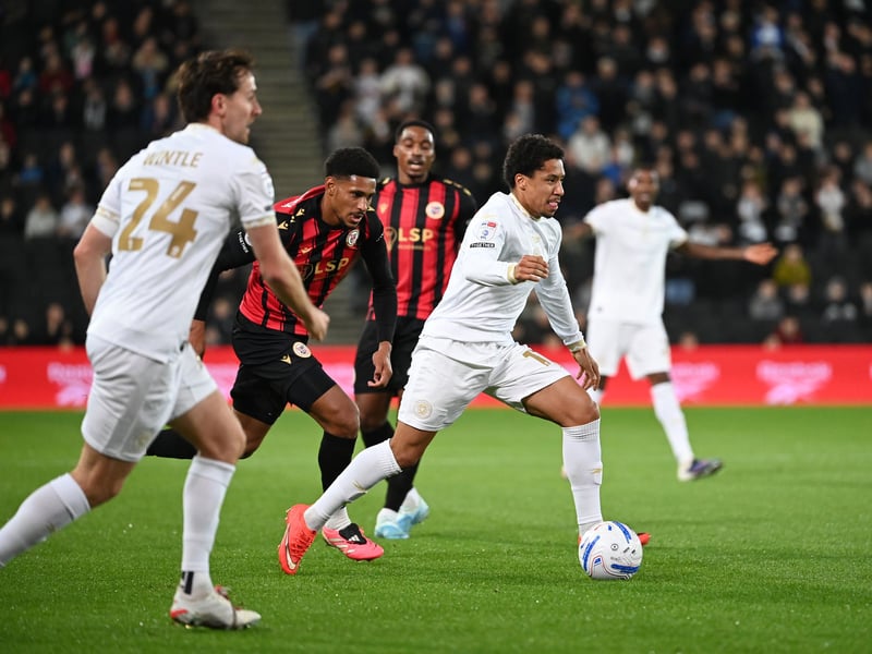Another stand-out performance. Looked confident with the ball at his feet, dynamic, attack-minded. Deserved a goal but saw his effort hit the post