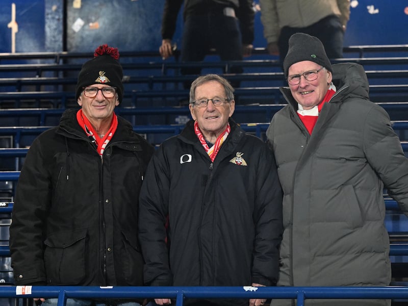 A strong crowd of Doncaster Rovers supporters travelled to Luton to see a 3-1 loss at Kenilworth Road
