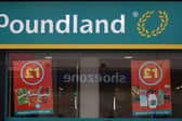 A Poundland store front
