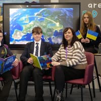 Shimna teacher inspired by Ukrainian educators through new school partnership