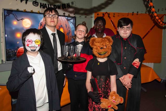Fun at the Crumlin Integrated College Halloween Disco