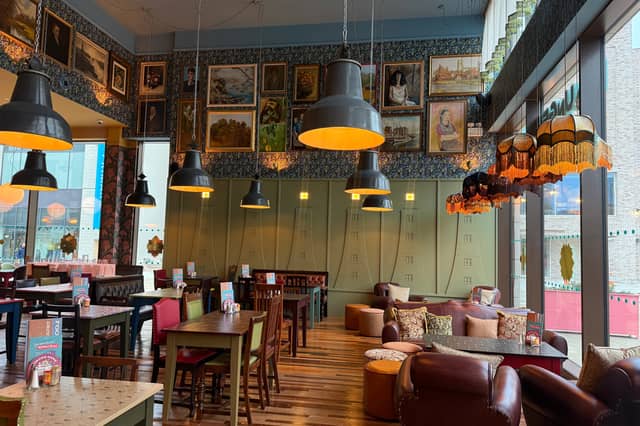 The name Varo means ‘to launch’ in Italian – a nod to Sunderland’s shipbuilding past. Other local reference points include Roker Lighthouse detailing in the panelling. Meanwhile, a wall of phones behind the bar is inspired by the fact that the first police call box in England was installed in Sunderland in 1923.