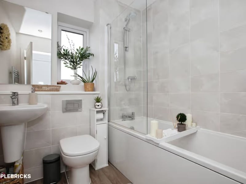 The bathroom