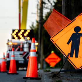Road works