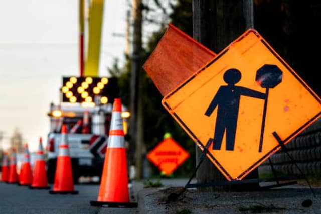 Road works