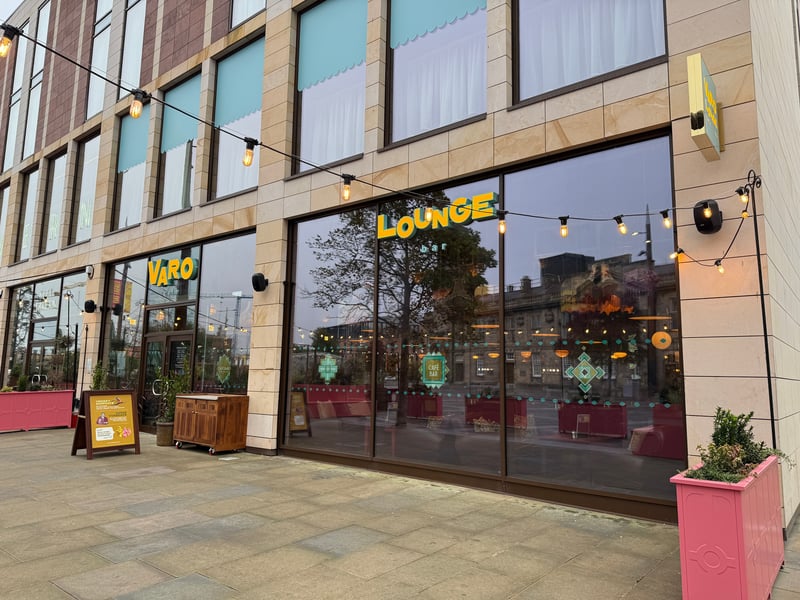 Varo Lounge is the 281st 'Lounge' to open in the UK. The chain is owned by national hospitality group Loungers, who also own the Cosy Club brand. Other nearby Lounges include Cantoro Lounge at The Galleries.