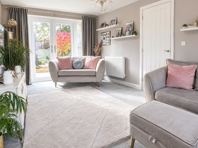 The living room from the opposite angle