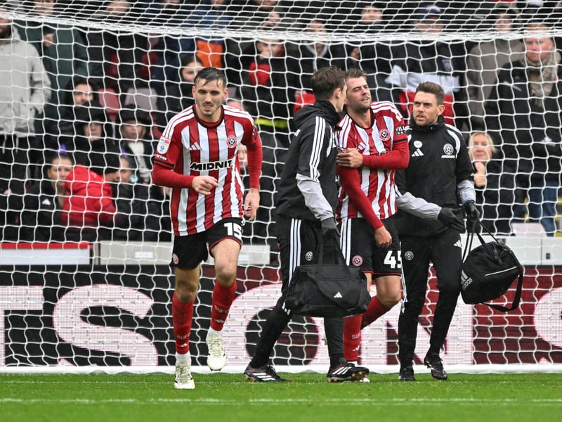 Fit despite a concerning whack to his shoulder last weekend when he scored against Derby and assuming that’s not a bit of kidology from Wilder, he’d keep his place
