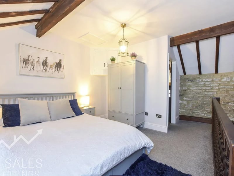 Restful room for guests who stay in one of the cottages.