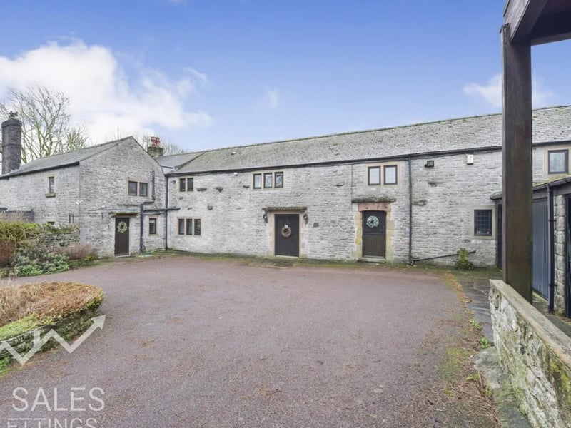 The farmhouse and adjoining holiday cottages.