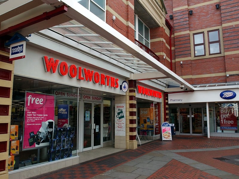 Woolworths store in Market Walks in Chorley.