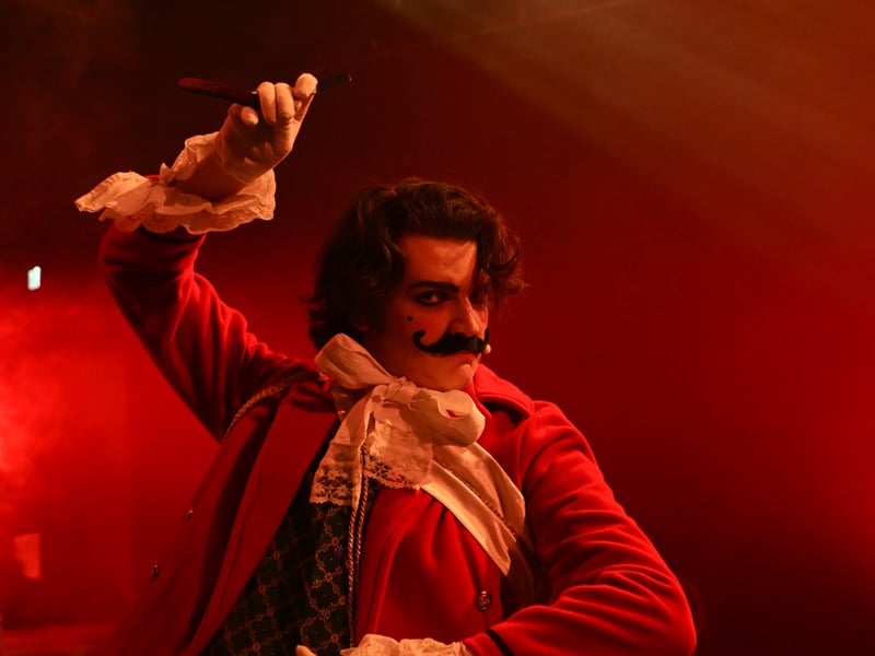 Sweeney Todd ahead of opening night at Blackpool's Winter Gardens on October 28 (Credit: Dave Nelson)