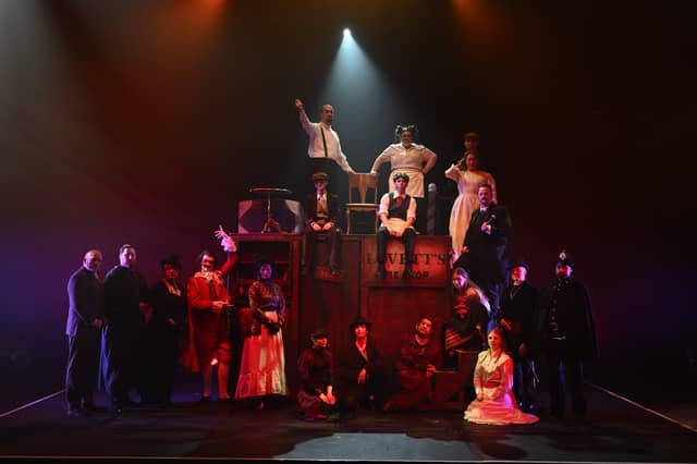 Sweeney Todd ahead of opening night at Blackpool's Winter Gardens on October 28 (Credit: Dave Nelson)