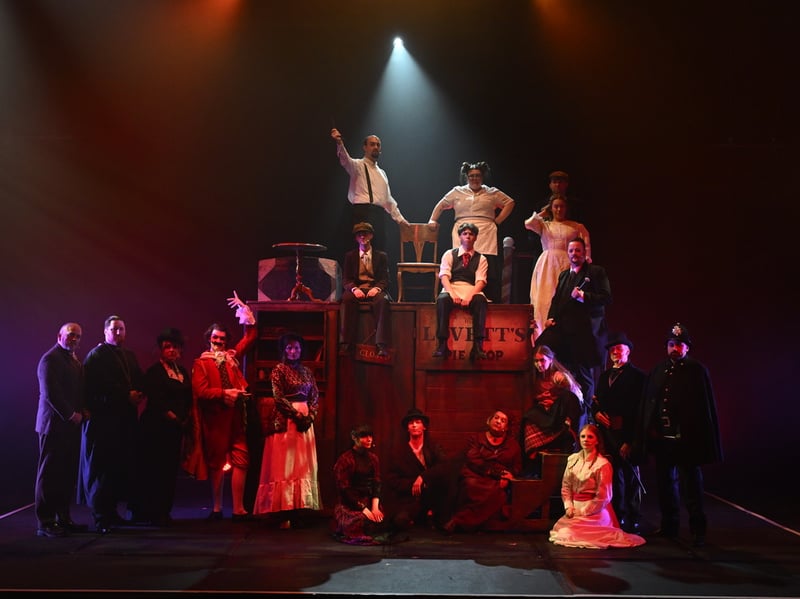 Sweeney Todd ahead of opening night at Blackpool's Winter Gardens on October 28 (Credit: Dave Nelson)