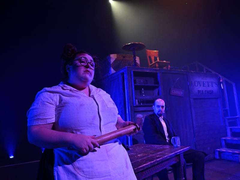 Sweeney Todd ahead of opening night at Blackpool's Winter Gardens on October 28 (Credit: Dave Nelson)