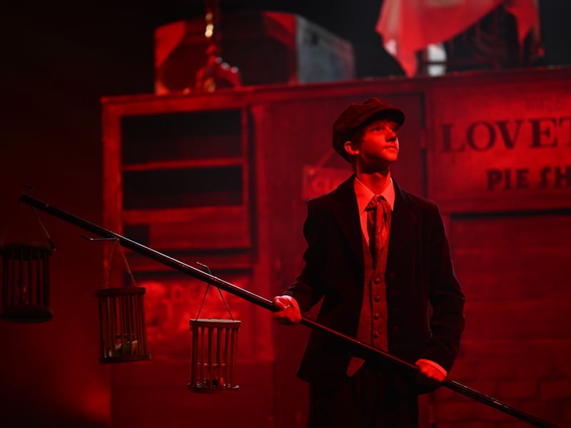 Sweeney Todd ahead of opening night at Blackpool's Winter Gardens on October 28 (Credit: Dave Nelson)