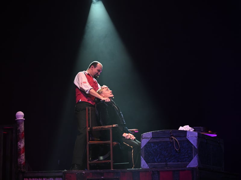 Sweeney Todd ahead of opening night at Blackpool's Winter Gardens on October 28 (Credit: Dave Nelson)