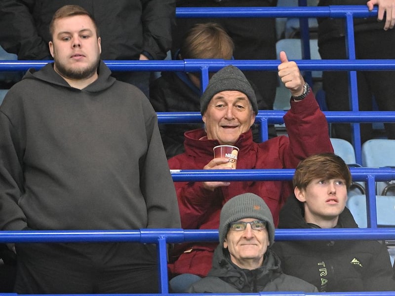 Wigan Athletic fans at Leicester City