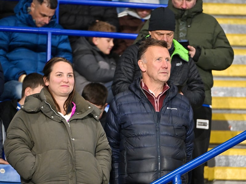 Wigan Athletic fans at Leicester City