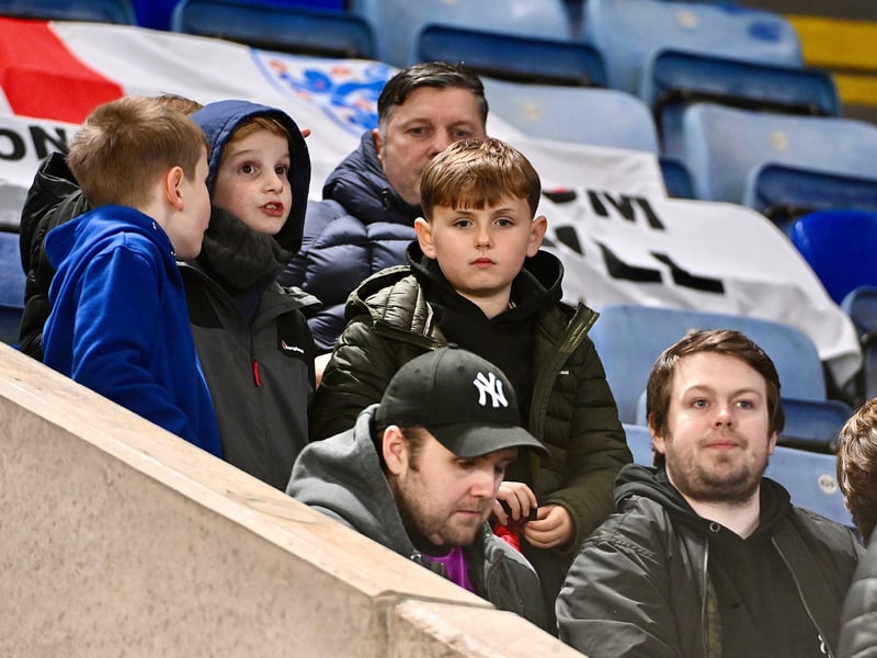 Wigan Athletic fans at Leicester City