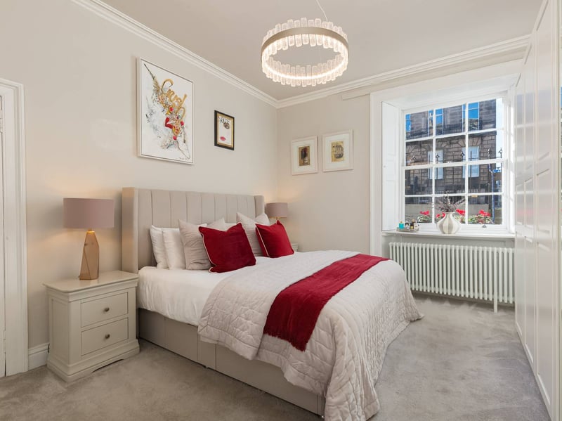 Double bedroom one is positioned to the front of the property and enjoys plenty of natural light, with fitted wardrobes and a luxurious en-suite shower room.